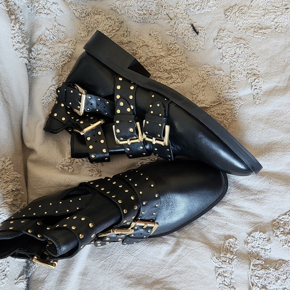 New Top Shop leather boots - Picture 4 of 4